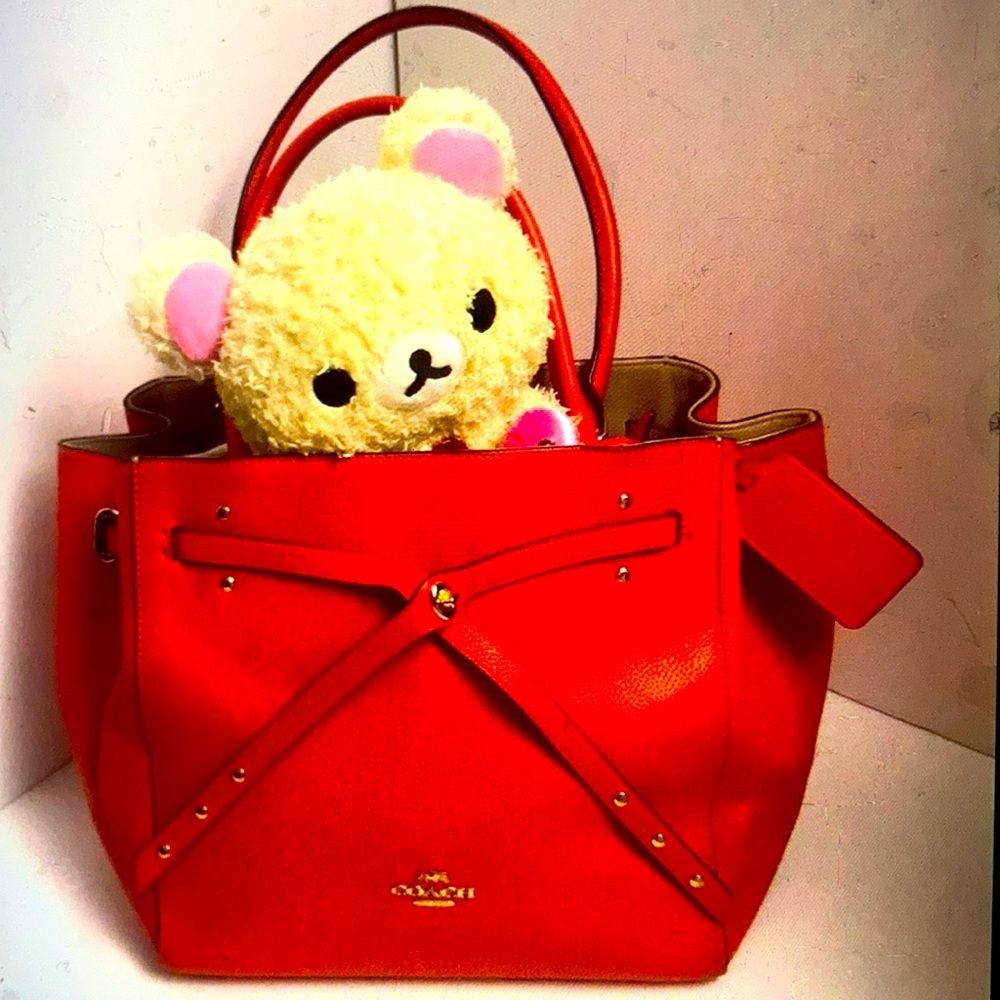Authentic Coach pebbled big bag